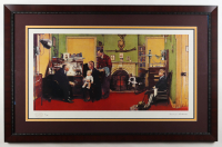 2005 "Norman Rockwell Visits A Family Doctor" Custom Framed Seriolithograph Display by Norman Rockwell (Park West) at PristineAuction.com