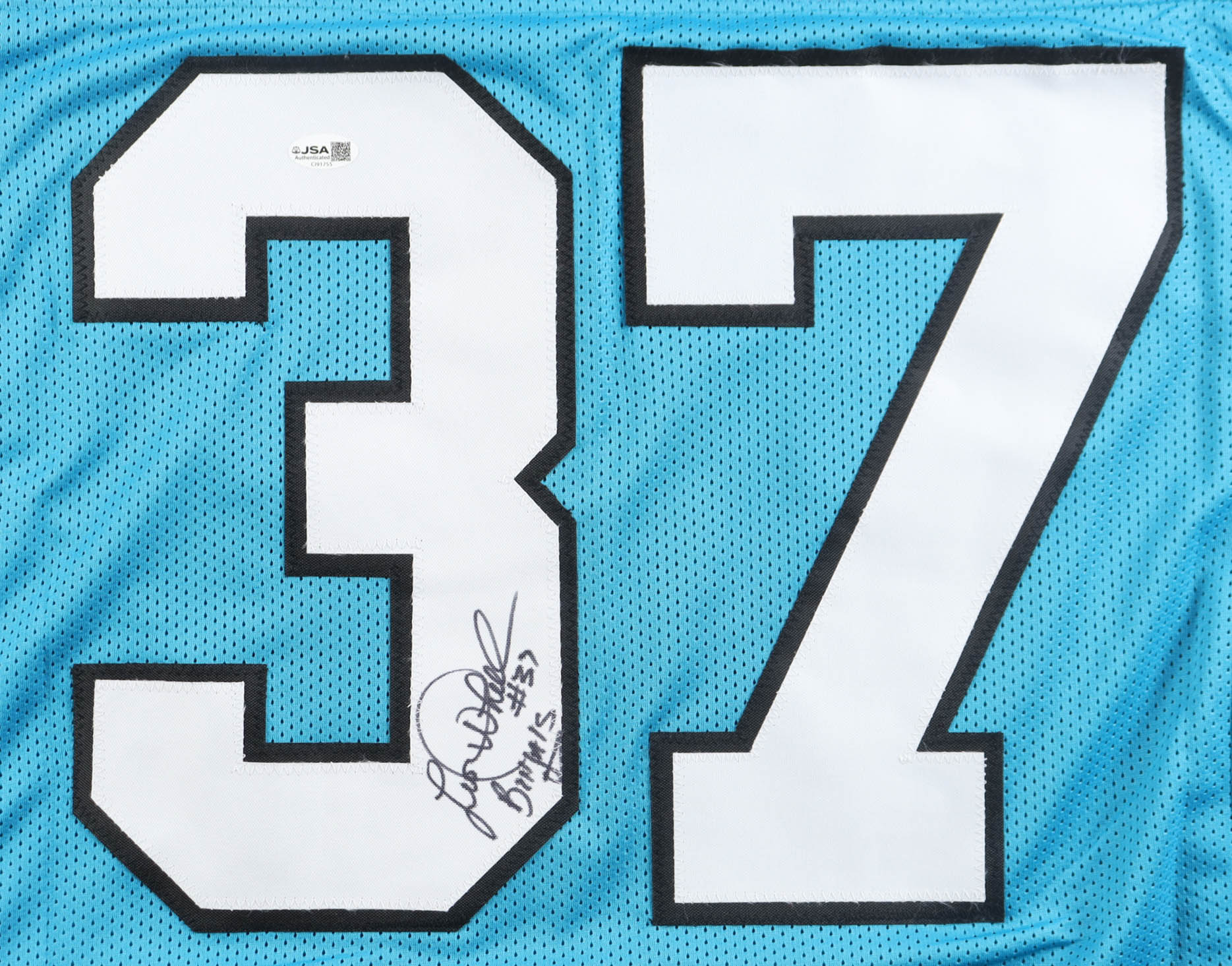 Leonard Wheeler Signed Jersey With Inscription (JSA) at PristineAuction.com Leonard Wheeler Signed Jersey With Inscription (JSA) at PristineAuction.com