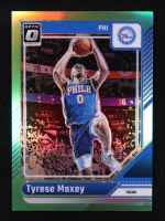Tyrese Maxey 2024-25 Donruss Optic Lime Green #176 #029/149 at PristineAuction.com