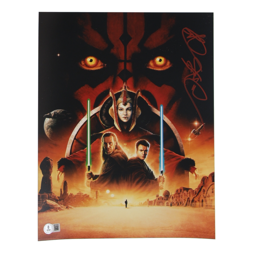 Ray Park Signed "Star Wars: Episode I – The Phantom Menace" 11x14 Poster (Beckett) at PristineAuction.com Ray Park Signed "Star Wars: Episode I – The Phantom Menace" 11x14 Poster (Beckett) at PristineAuction.com