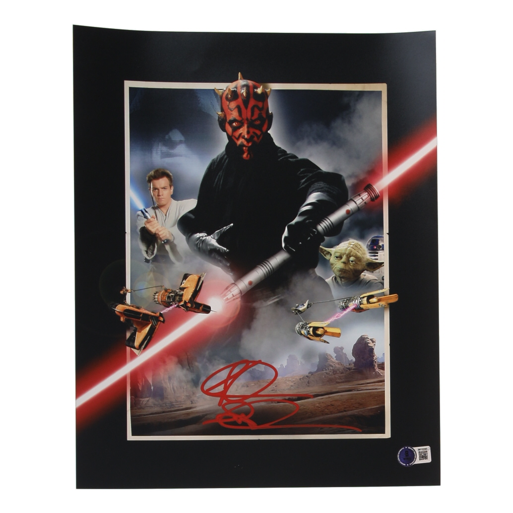 Ray Park Signed "Star Wars: Episode I – The Phantom Menace" 11x14 Poster (Beckett) at PristineAuction.com Ray Park Signed "Star Wars: Episode I – The Phantom Menace" 11x14 Poster (Beckett) at PristineAuction.com