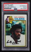 Earl Campbell Signed 1979 Topps #390 RC (PSA) at PristineAuction.com