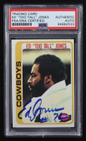 Ed "Too Tall" Jones Signed 1978 Topps #429 (PSA) at PristineAuction.com