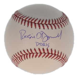 Rosie O'Donnell Signed OML Baseball Inscribed "Doris" (Schwartz) at PristineAuction.com Rosie O'Donnell Signed OML Baseball Inscribed "Doris" (Schwartz) at PristineAuction.com