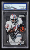 Earl Campbell Signed 2014 Panini Prizm #197 (PSA) at PristineAuction.com