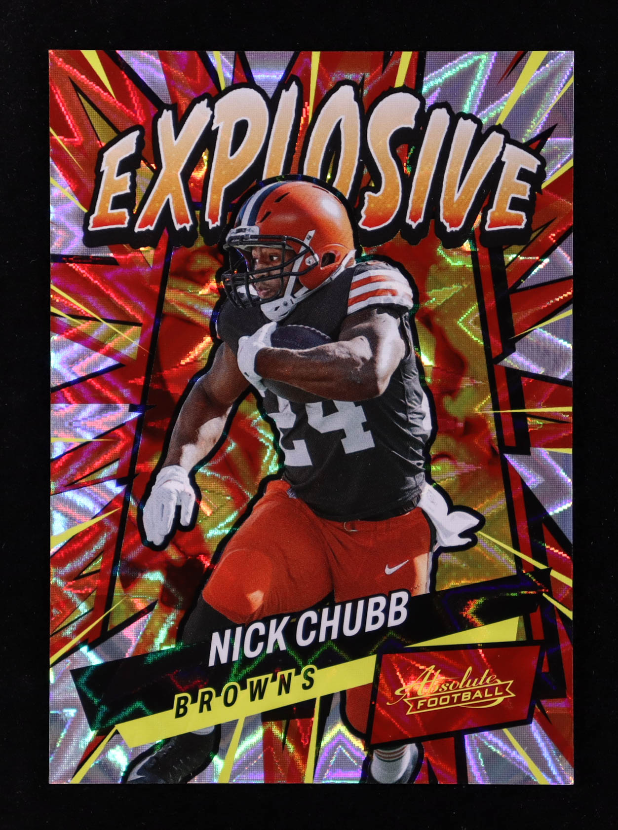 Nick Chubb 2022 Absolute Explosive #19 at PristineAuction.com Nick Chubb 2022 Absolute Explosive #19 at PristineAuction.com
