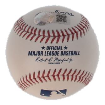 Frank Thomas Signed OML Baseball Inscribed "93 AL MVP" (Schwartz) at PristineAuction.com Frank Thomas Signed OML Baseball Inscribed "93 AL MVP" (Schwartz) at PristineAuction.com