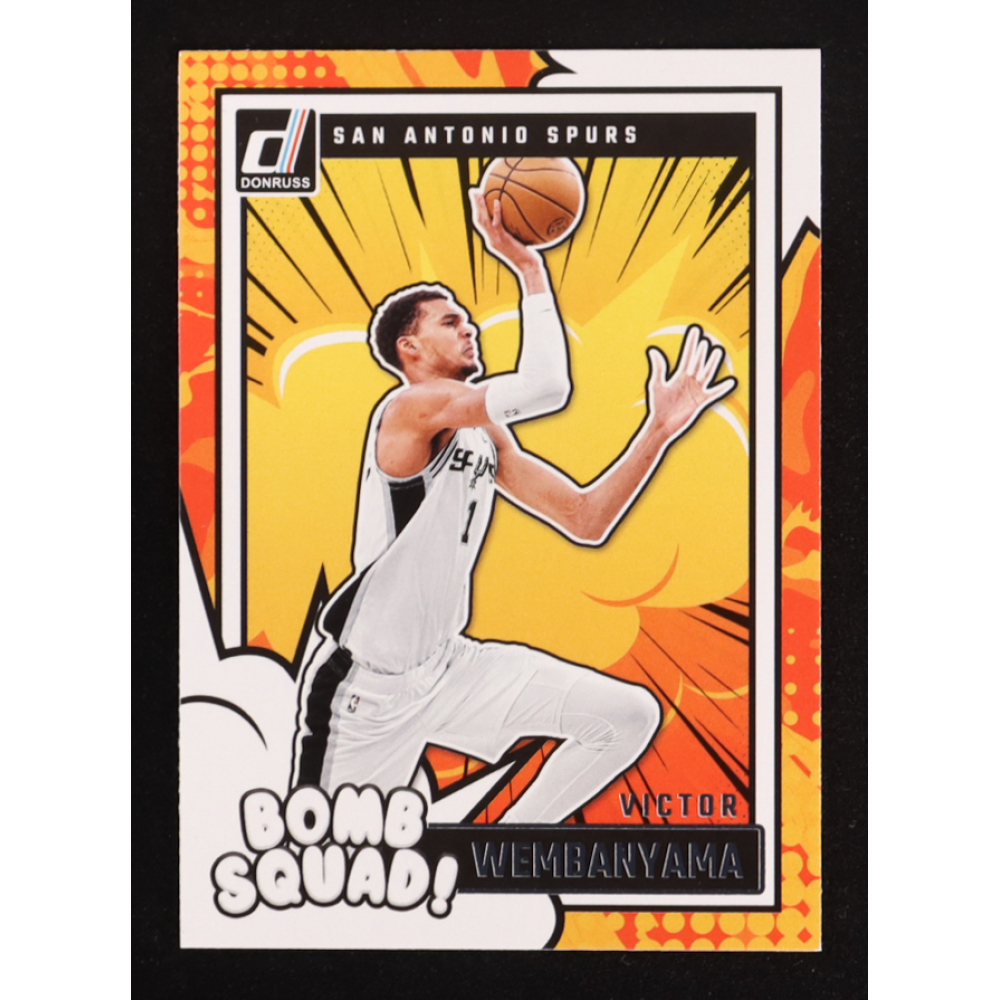 Victor Wembanyama 2024-25 Donruss Bomb Squad #6 at PristineAuction.com