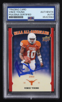 Vince Young Signed 2011 Upper Deck NCAA All-Americans #AA-VY (PSA) at PristineAuction.com