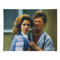 Claudia Wells Signed "Back To The Future" 11x14 Photo Inscribed "Jennifer Parker" (Beckett) at PristineAuction.com