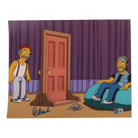 Cheech Marin & Tommy Chong Signed "The Simpsons" 11x14 Photo (Beckett) at PristineAuction.com
