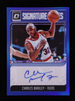 Charles Barkley 2018-19 Donruss Optic Signature Series Blue #100 EXCH #20/25 at PristineAuction.com