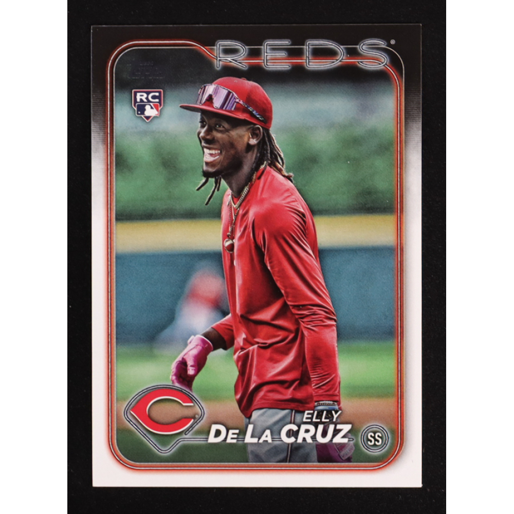 Elly De La Cruz 2024 Topps Base Set Photo Variations #141 FACTORY RC at PristineAuction.com