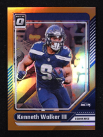 Kenneth Walker III 2024 Donruss Optic Orange #178 #025/249 at PristineAuction.com