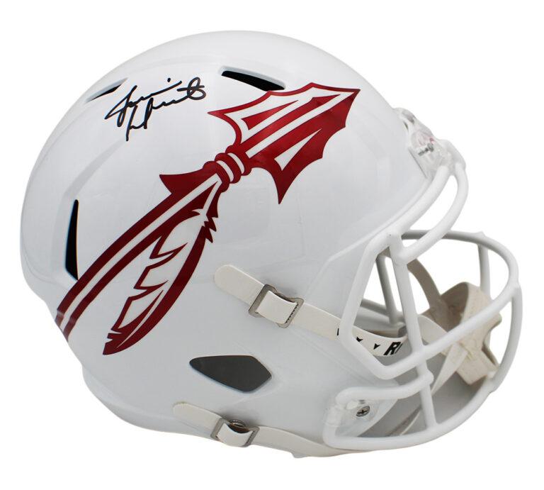 Jameis Winston Signed Florida State Seminoles Full-Size Speed Helmet (Radtke) at PristineAuction.com Jameis Winston Signed Florida State Seminoles Full-Size Speed Helmet (Radtke) at PristineAuction.com