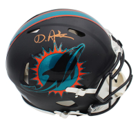 De'Von Achane Signed Dolphins Full-Size Authentic On-Field Rivalries Alternate Speed Helmet (Beckett) at PristineAuction.com