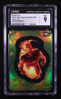 Human Torch 2025 Topps Marvel Comic Book Heroes '75 Anniversary Electrum Refractors #72 #12/99 (CGC 9) at PristineAuction.com