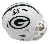 Sterling Sharpe Signed Packers Full-Size Alternate Speed Helmet (Radtke) at PristineAuction.com
