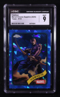 Hawkeye 2025 Topps Chrome Sapphire Edition Marvel #133 (CGC 9) at PristineAuction.com