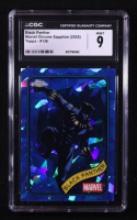 Black Panther 2025 Topps Chrome Sapphire Edition Marvel #136 (CGC 9) at PristineAuction.com