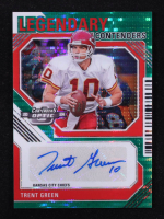 Trent Green 2024 Panini Contenders Optic Legendary Contenders Autographs Green Pulsar #4 #06/30 at PristineAuction.com