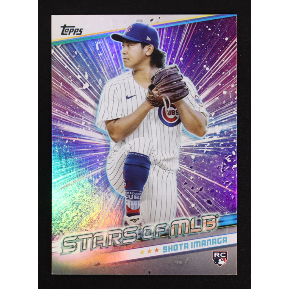 Shota Imanaga 2024 Topps Stars of MLB #SMLB81 RC at PristineAuction.com