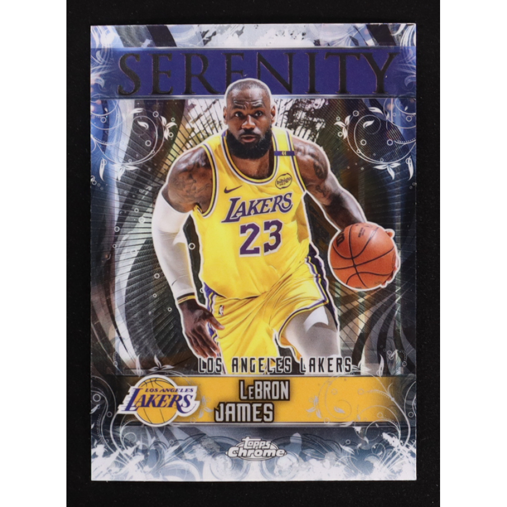 LeBron James 2025-26 Topps Chrome Serenity #SY2 at PristineAuction.com