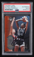 George Gervin Signed 2000 Upper Deck NBA Legends #38 (PSA) at PristineAuction.com