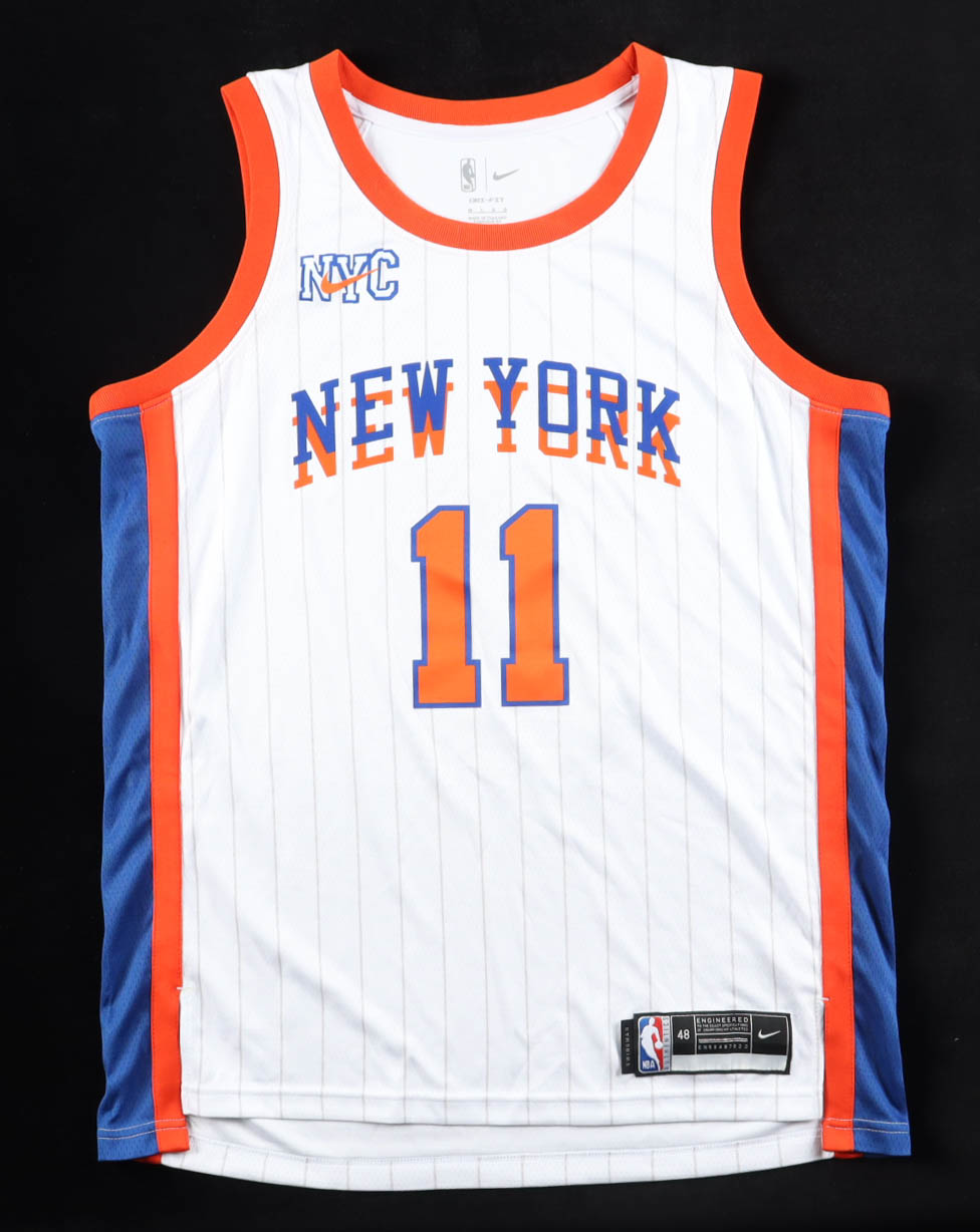 Jalen Brunson Signed Knicks Nike Authentic Jersey (Beckett) at PristineAuction.com Jalen Brunson Signed Knicks Nike Authentic Jersey (Beckett) at PristineAuction.com