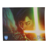 Natasha Liu Bordizzo Signed "Star Wars: Ahsoka" 8x10 Photo Inscribed "XX Sabine" (Official Pix & JSA) at PristineAuction.com