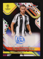 Teun Koopmeiners 2024-25 Finest UEFA Club Competitions Autographs Black Refractors #BAOO #04/10 at PristineAuction.com