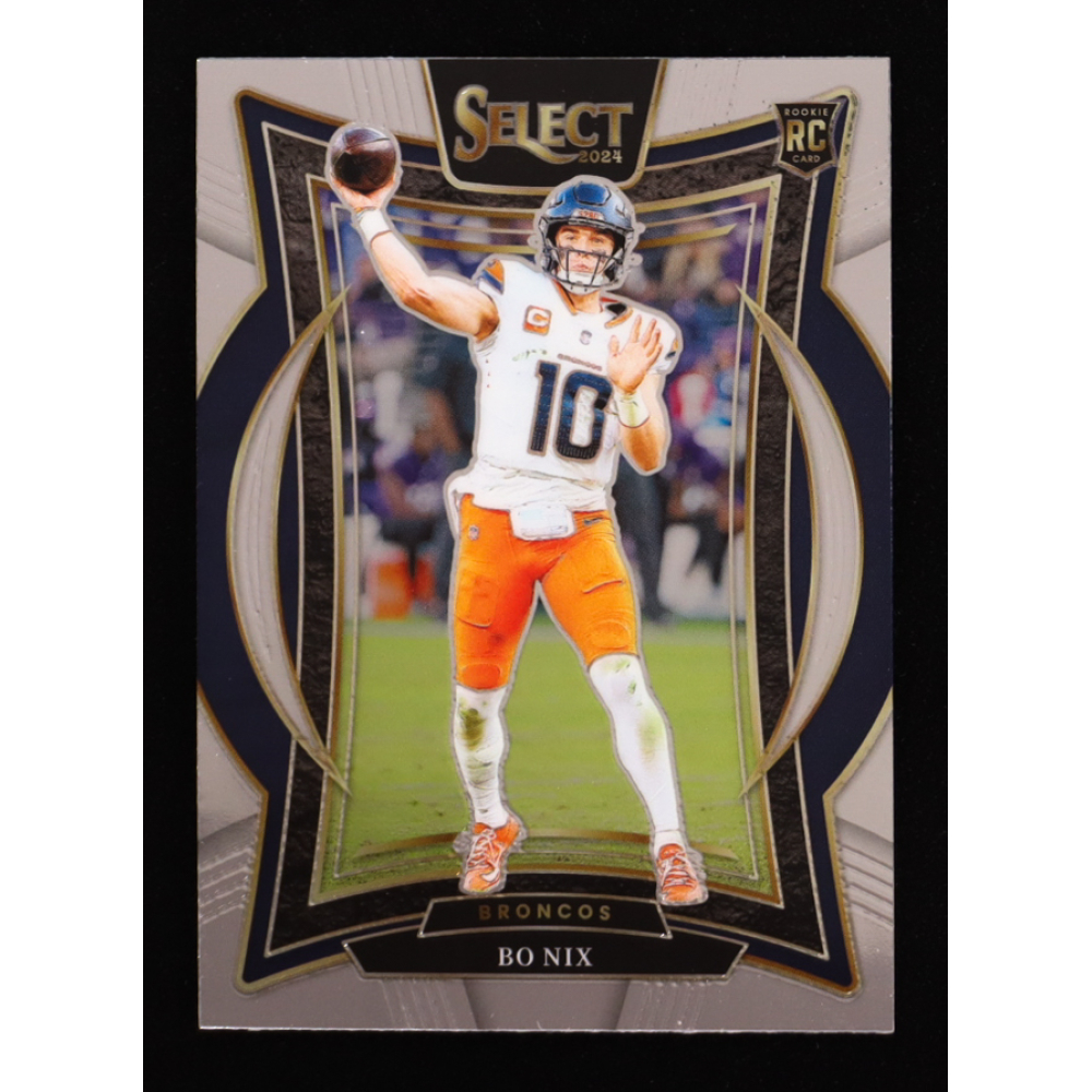 Bo Nix 2024 Select #30 RC at PristineAuction.com