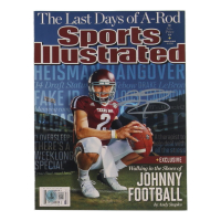 Johnny Manziel Signed 2013 Sports Illustrated Magazine (Beckett) at PristineAuction.com