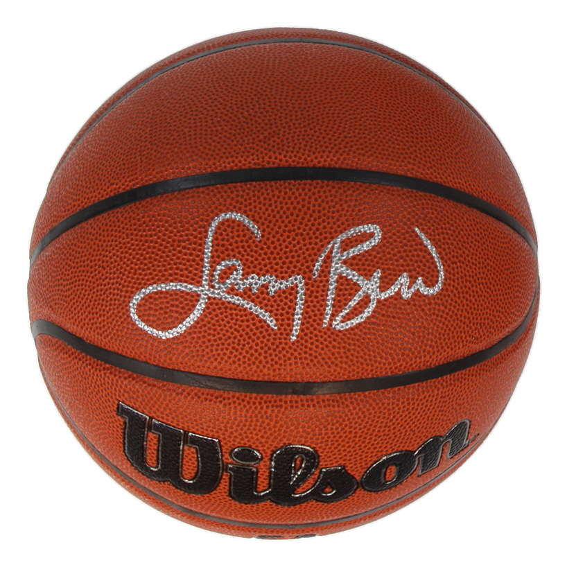 Larry Bird Signed NBA Basketball (Schwartz & Bird) at PristineAuction.com Larry Bird Signed NBA Basketball (Schwartz & Bird) at PristineAuction.com