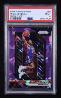 Mikal Bridges 2018-19 Panini Prizm Prizms Purple Ice #289 RC #099/149 (PSA 9) at PristineAuction.com