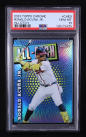 Ronald Acuna Jr. 2025 Topps Chrome All Etch #CAE8 (PSA 10) at PristineAuction.com