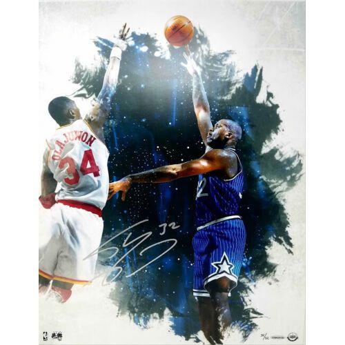 Shaquille O'Neal Signed Magic LE 16x20 Photo (UDA) at PristineAuction.com Shaquille O'Neal Signed Magic LE 16x20 Photo (UDA) at PristineAuction.com