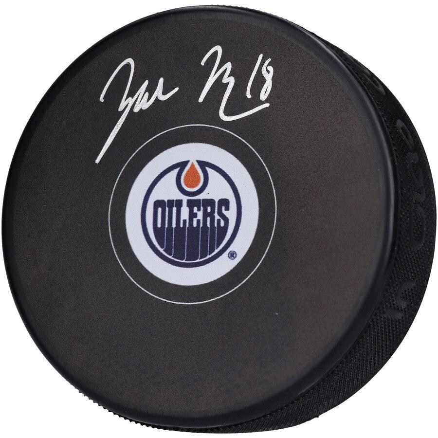Zach Hyman Signed Oilers Logo Hockey Puck (Fanatics) at PristineAuction.com Zach Hyman Signed Oilers Logo Hockey Puck (Fanatics) at PristineAuction.com