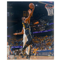 Jonathan Kuminga Signed Warriors 16x20 Photo Inscribed "22 WCF Champ" (Fanatics) at PristineAuction.com