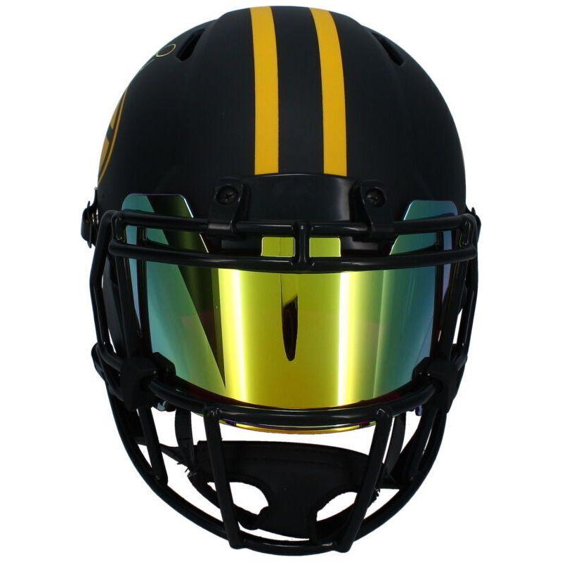 Brett Favre Signed Packers Full-Size Authentic On-Field Custom FSM Painted Speed Helmet (Beckett) at PristineAuction.com Brett Favre Signed Packers Full-Size Authentic On-Field Custom FSM Painted Speed Helmet (Beckett) at PristineAuction.com