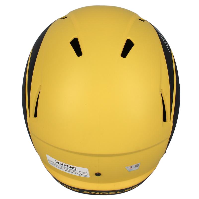 Davante Adams Signed Rams Full-Size Rave Alternate Speed Helmet (Fanatics) at PristineAuction.com Davante Adams Signed Rams Full-Size Rave Alternate Speed Helmet (Fanatics) at PristineAuction.com