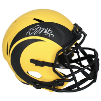 Davante Adams Signed Rams Full-Size Rave Alternate Speed Helmet (Fanatics) at PristineAuction.com