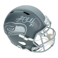Kam Chancellor Signed Seahawks Full-Size Slate Alternate Speed Helmet (Beckett) at PristineAuction.com