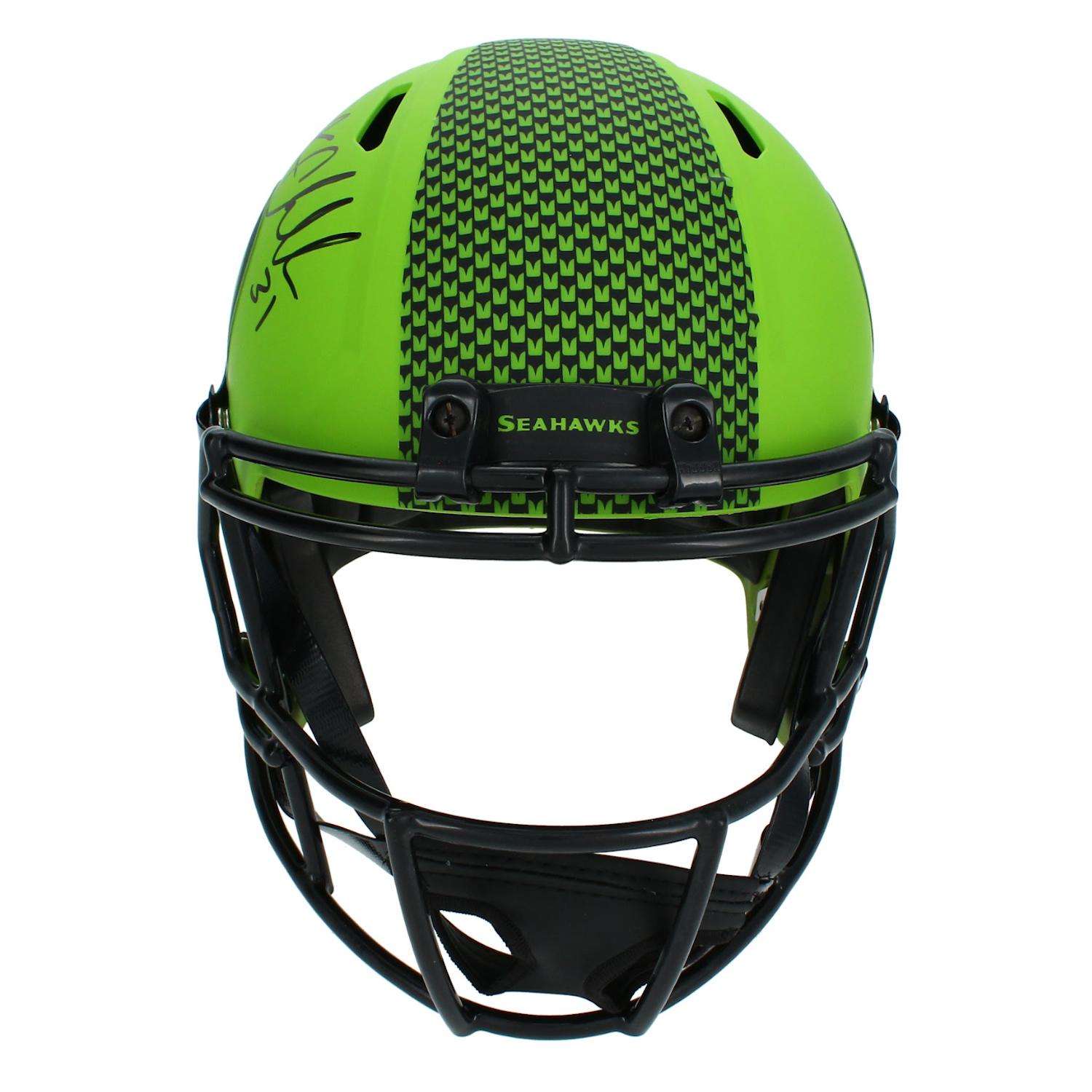 Kam Chancellor Signed Seahawks Full-Size Rave Alternate Speed Helmet (Beckett) at PristineAuction.com Kam Chancellor Signed Seahawks Full-Size Rave Alternate Speed Helmet (Beckett) at PristineAuction.com