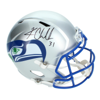 Kam Chancellor Signed Seahawks Full-Size Throwback Alternate Speed Helmet (Beckett) at PristineAuction.com
