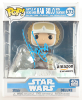 Harrison Ford Signed "Star Wars" #374 Han Solo with Tauntaun Funko Pop! Vinyl Figure (Beckett) at PristineAuction.com