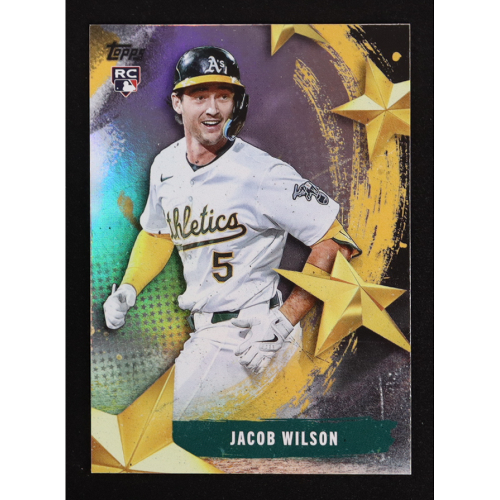 Jacob Wilson 2025 Topps Stars Of MLB #SMLB31 RC at PristineAuction.com