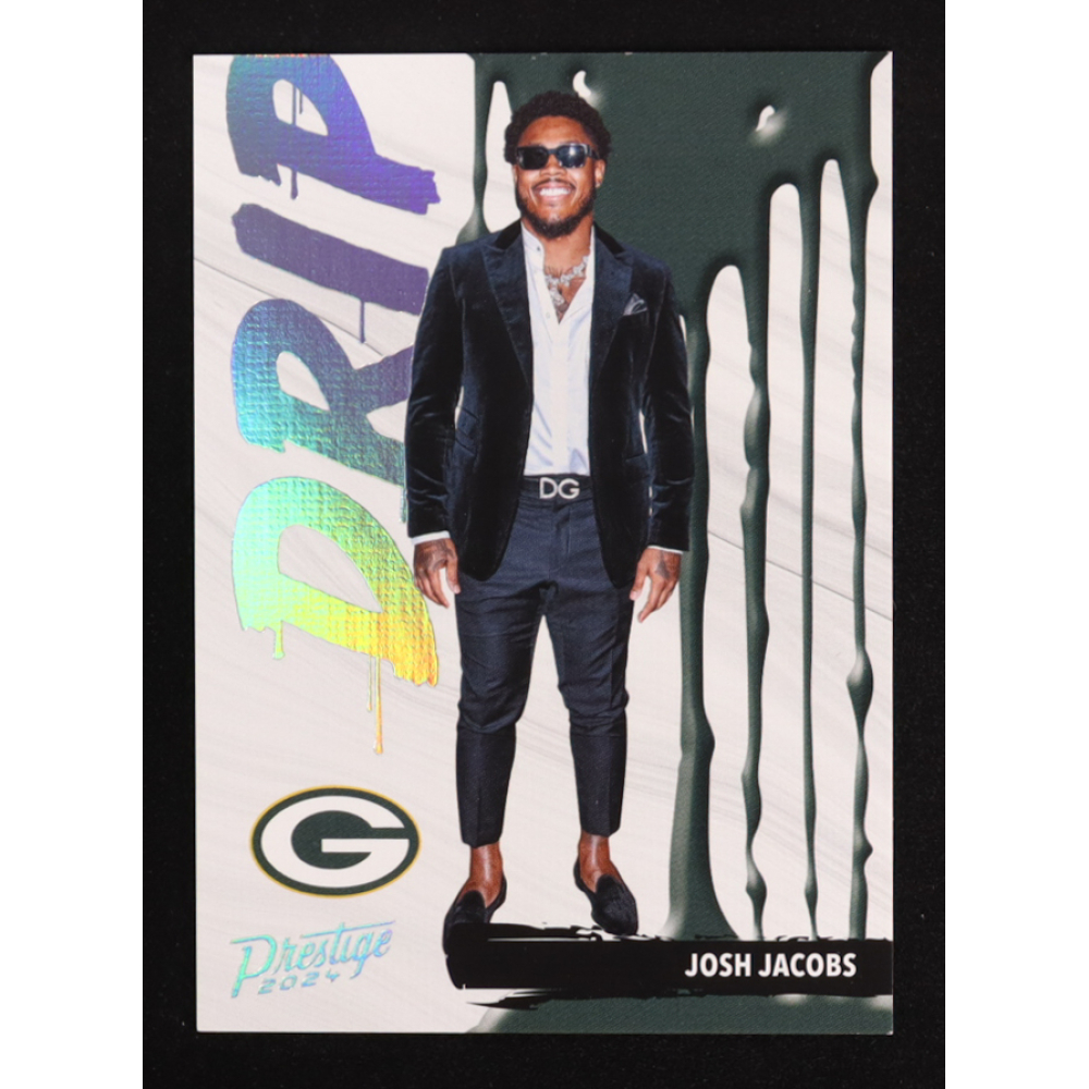 Josh Jacobs 2024 Prestige NFL Drip #7 at PristineAuction.com