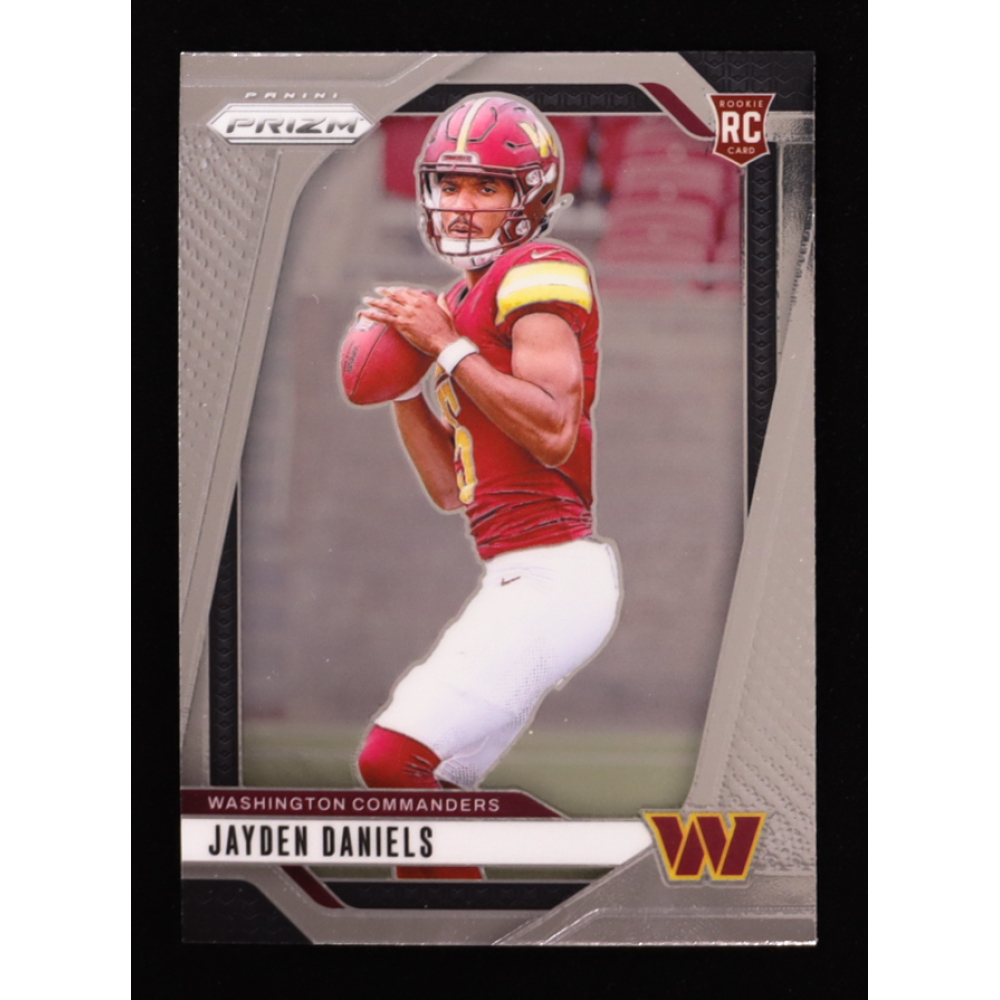 Jayden Daniels 2024 Panini Prizm #347 RC at PristineAuction.com