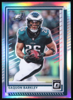 Saquon Barkley 2025 Donruss Optic Holo #15 at PristineAuction.com